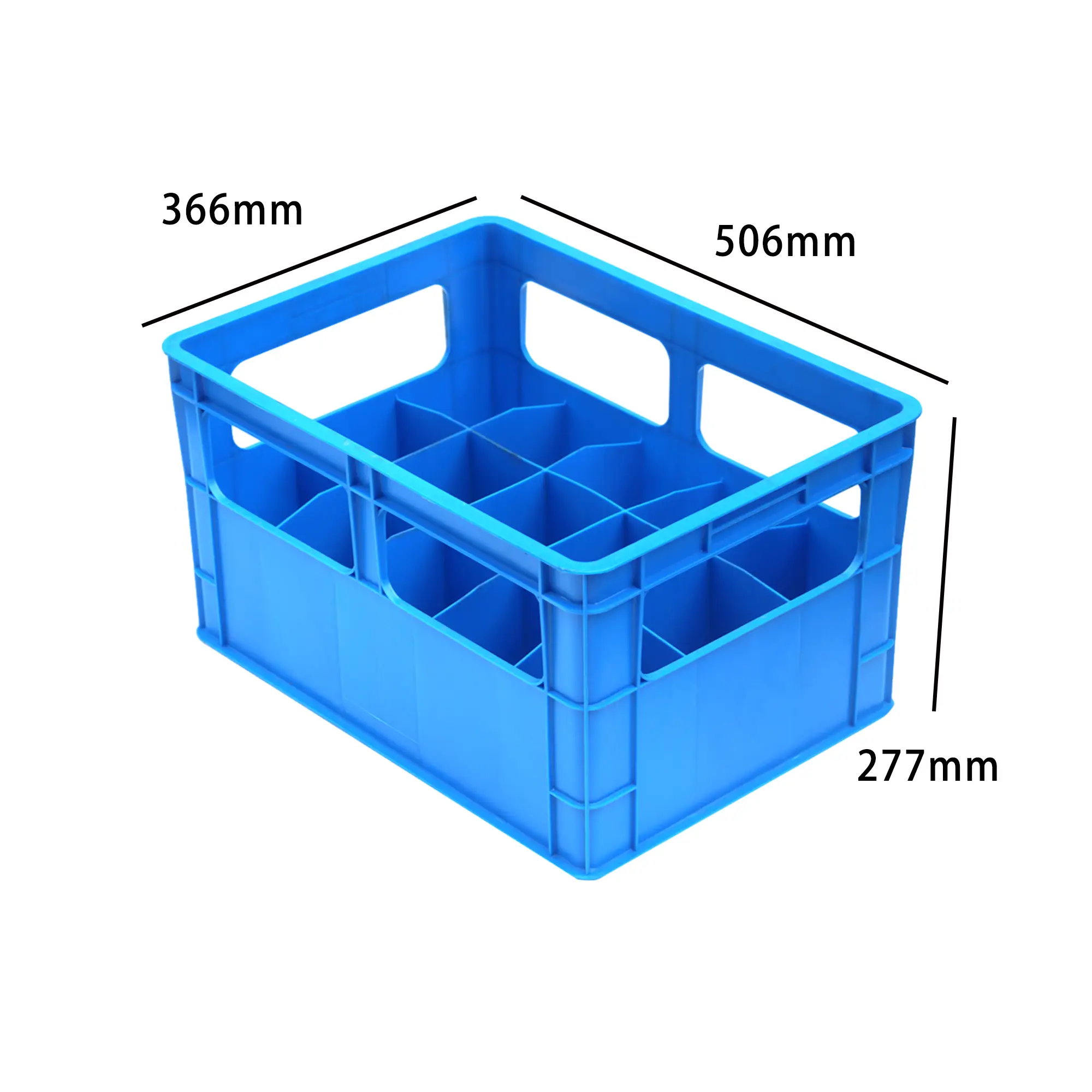 Plastic Crate with Dividers Wholesale - JOIN 3
