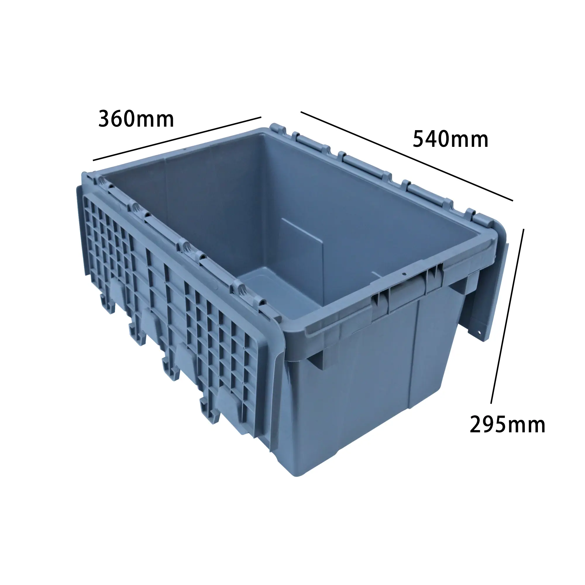 Plastic Storage Box with Attached Lid Made in China Bulk Production JOIN 3