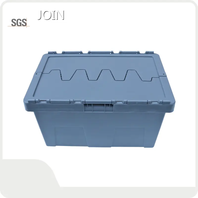 Custom Plastic Storage Box with Attached Lid JOIN 1