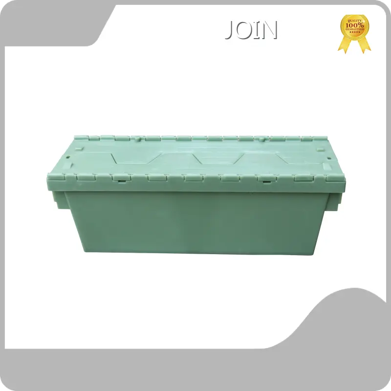 Plastic Storage Box with Attached Lid - for Business - JOIN 1