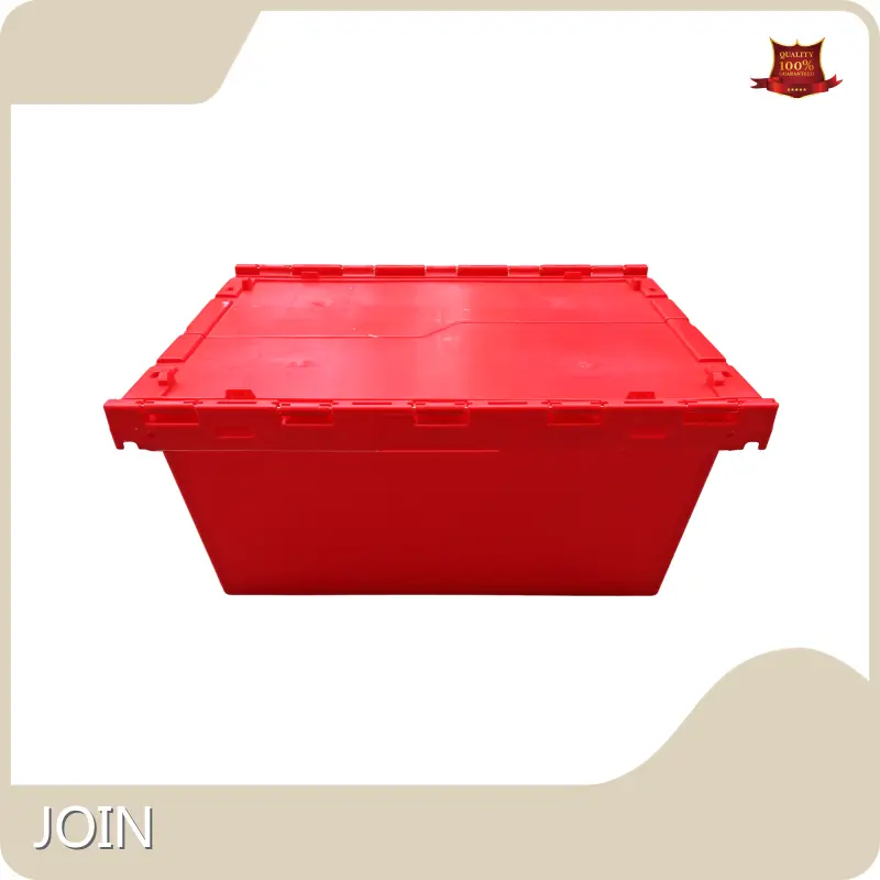 Custom Plastic Storage Box with Attached Lid JOIN-2 1