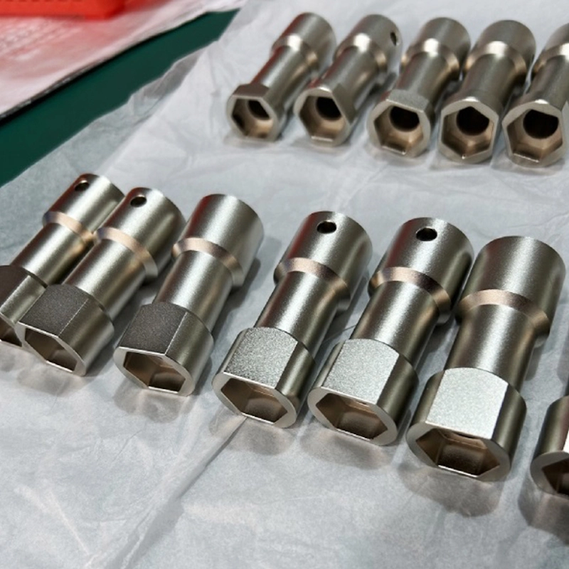 CNC-Stahlteile mit Vernickelung 1