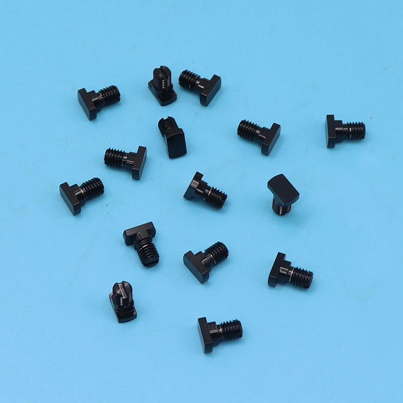 カスタム CNC 加工 304 ステンレス鋼 M5 角ネジ、PVD コーティング付き 1