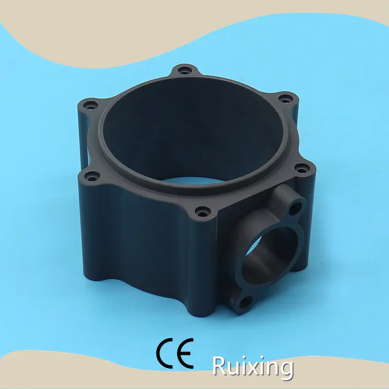 Custom Machined Plastic Parts Polyvinyl Chloride (PVC) by Ruixing 1