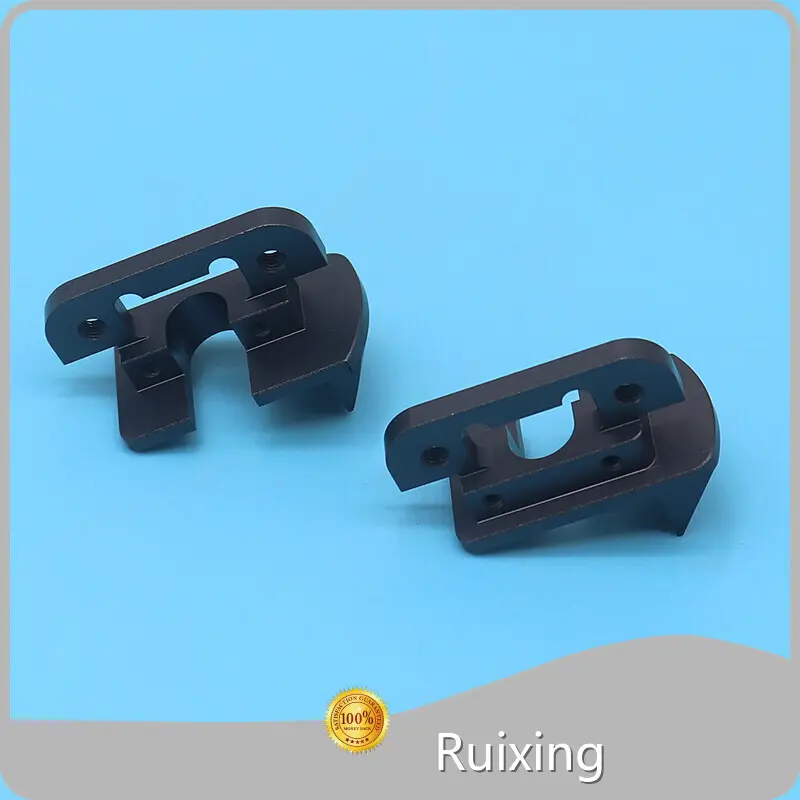 Precision Aluminum Parts Anodized Black by Ruixing 1
