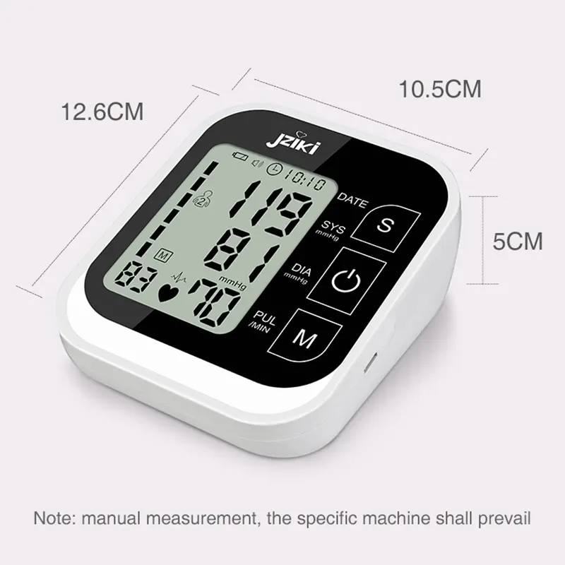 Upper Arm Digital Blood Pressure Monitor High Quality for Different Industries JZIKI 5