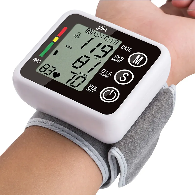 Custom Wrist Digital Blood Pressure Monitor JZIKI 5