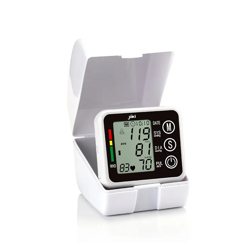 Custom Wrist Digital Blood Pressure Monitor JZIKI 4