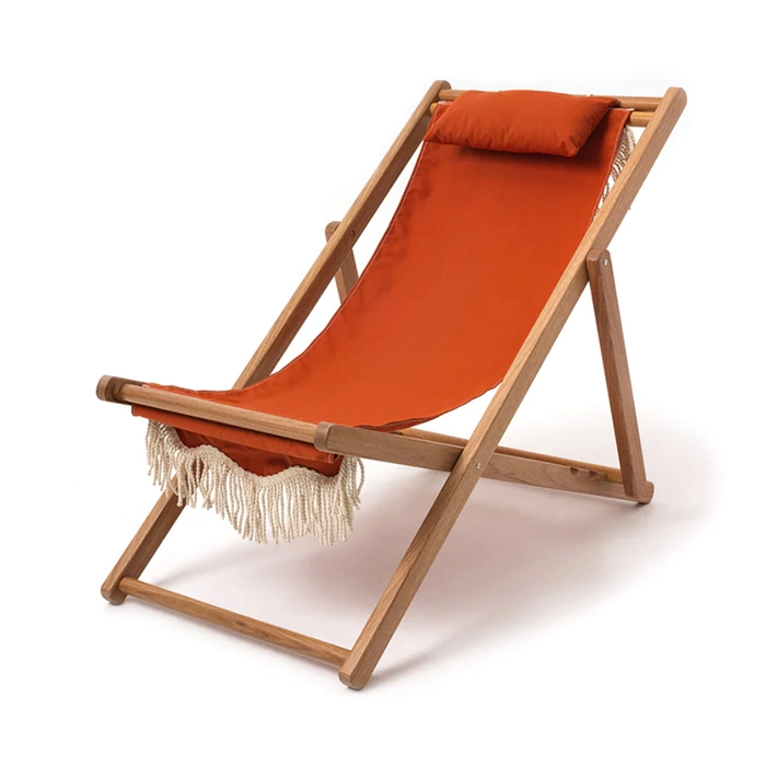Holz-Strandliege Cavas Sling Chair XH-S010 1
