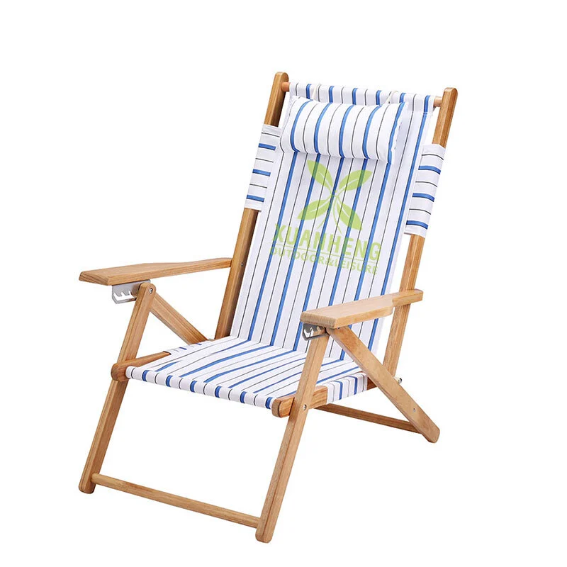 Perfekter Strandbegleiter, Holz-Seaside-Tommy-Stuhl XH-T007 1