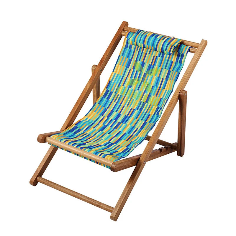 Outdoor Folding Wooden Poolside Garden and Beach Chair  XH-S006 1