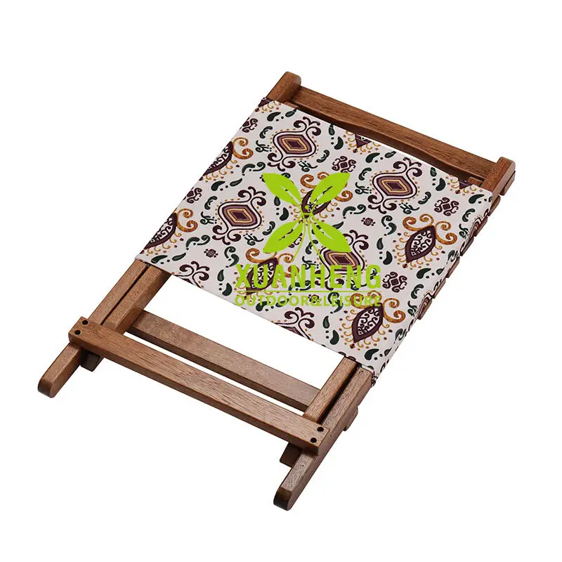 Société professionnelle de chaises longues pliantes en bois 3
