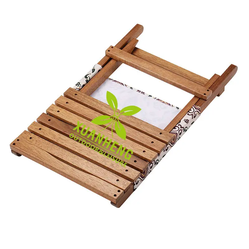 Société professionnelle de chaises longues pliantes en bois 4