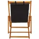 Usine de chaise à bandoulière en cuir noir pour l'extérieur 4