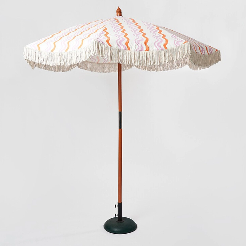 Sombrilla de playa plegable con protección UV: manténgase seguro bajo el sol - XH-U025 1