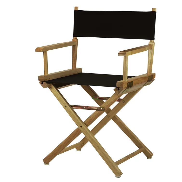 Chaise de réalisateur pliante en bois avec coussin de siège remplaçable XH-D009 1