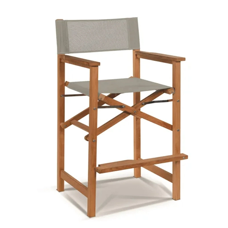Wooden Director Chair: Customizable, Portable & Perfect for Poolside & Garden  XH-D023 1