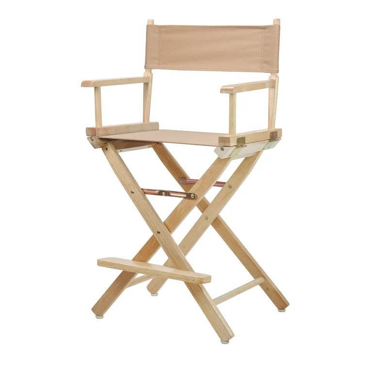 Tragbare Regiestühle aus Holz mit anpassbarem, austauschbarem Stoff XH-D027 1