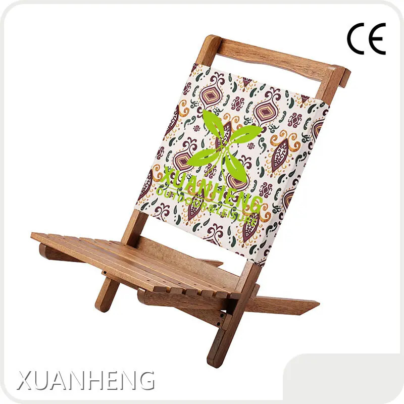 Société professionnelle de chaises longues pliantes en bois 1