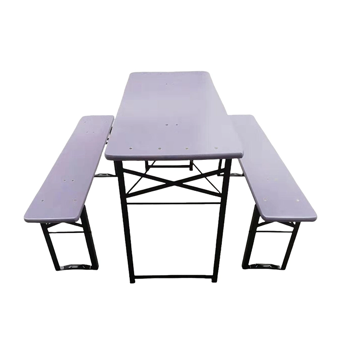 Tables de pique-nique pliantes, banc de Table de jardin en bois résistant aux intempéries avec bancs, ensemble XH-B011 1