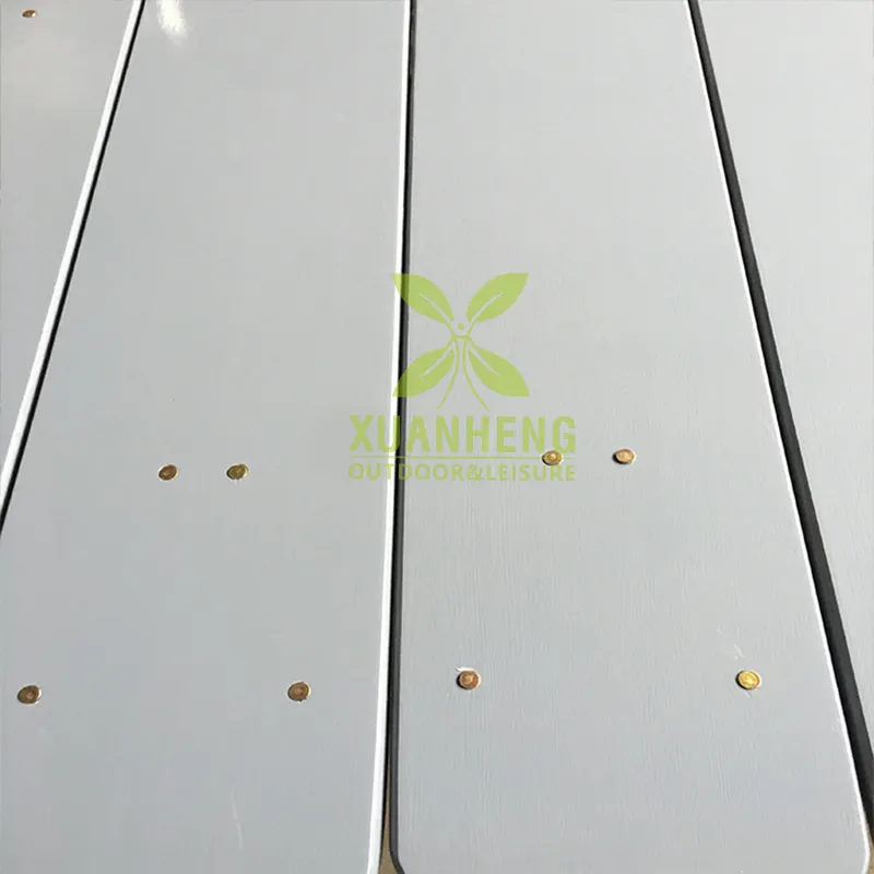 Sillas al aire libre de mimbre blanco de Xuanheng 3