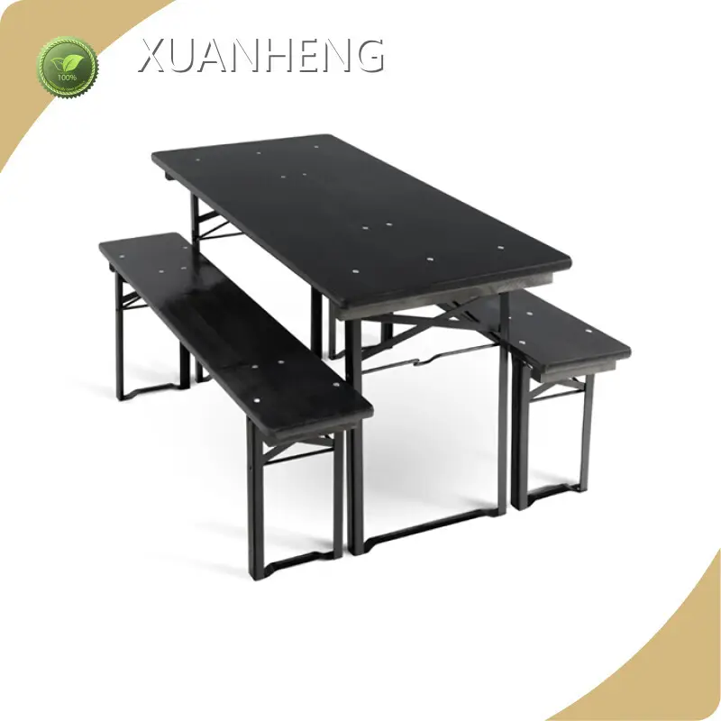Sillas al aire libre de mimbre negro de Xuanheng 1