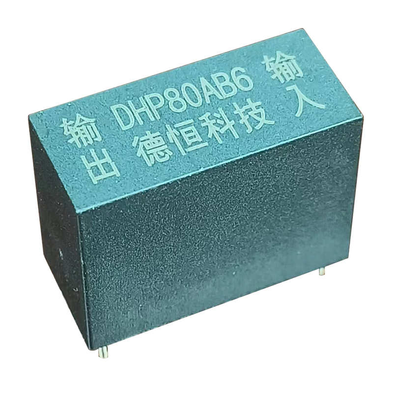 PCB Mount หม้อแปลงกระแสไฟ AC หม้อแปลงไฟฟ้าที่มีศักยภาพ DHP80AB7 1