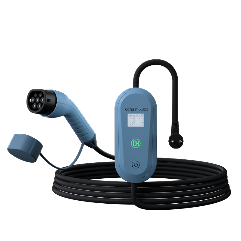الجملة 32A شاحن EV المحمولة نوع 2 AC شاحن EV المحمولة 1