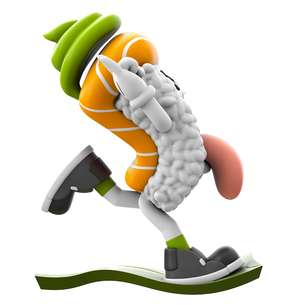Art Toy Design Demeng Toy Eco-friendly PVC Customized 6