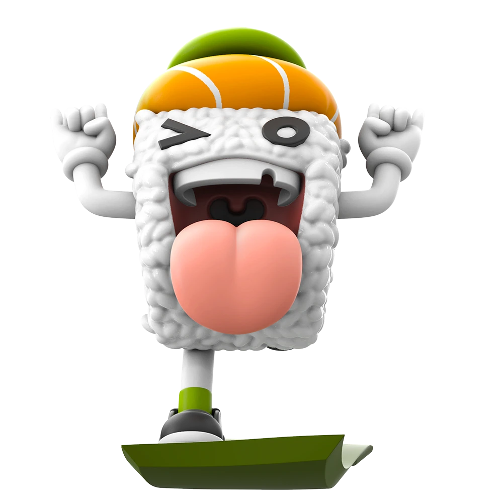 Art Toy Design Demeng Toy Eco-friendly PVC Customized 3