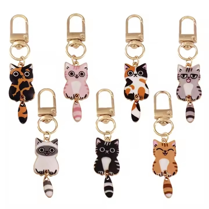Cute Cat Keychain 1