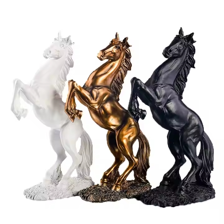 Statue en fibre de verre de grande taille, personnalisée et de haute qualité, pour la décoration 1