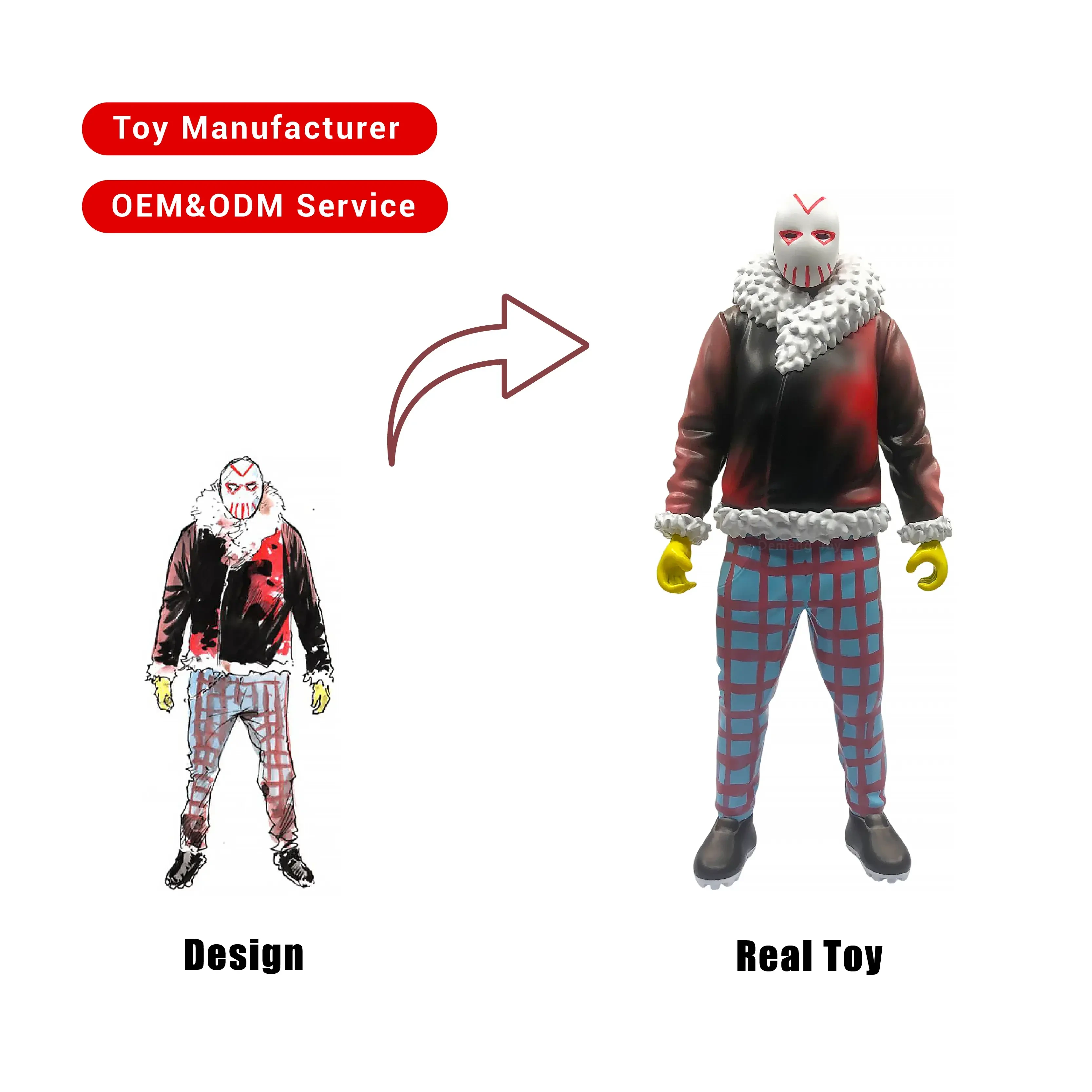 شخصية PVC، شخصية PVC مخصصة، شخصية عمل