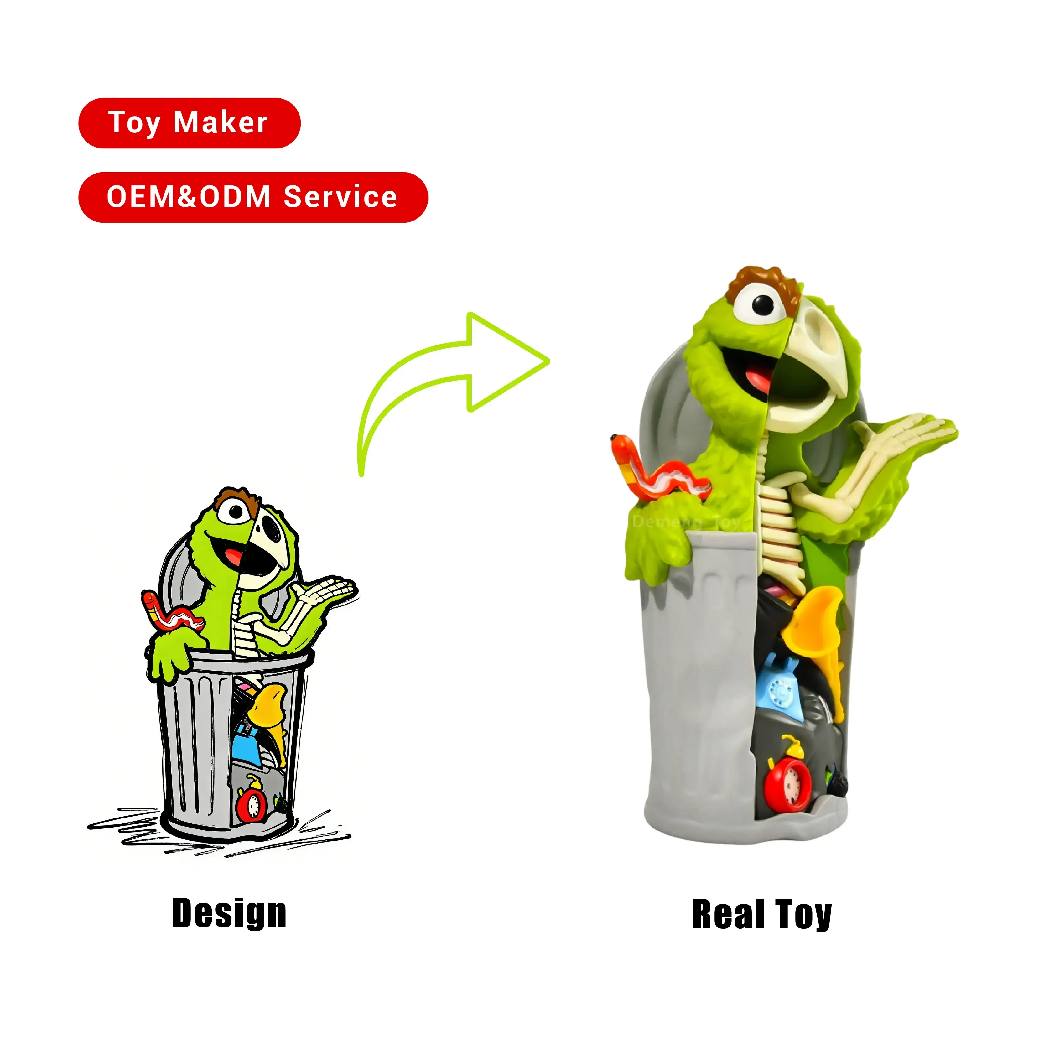 Giocattolo in PVC, giocattolo in PVC personalizzato, giocattolo artistico