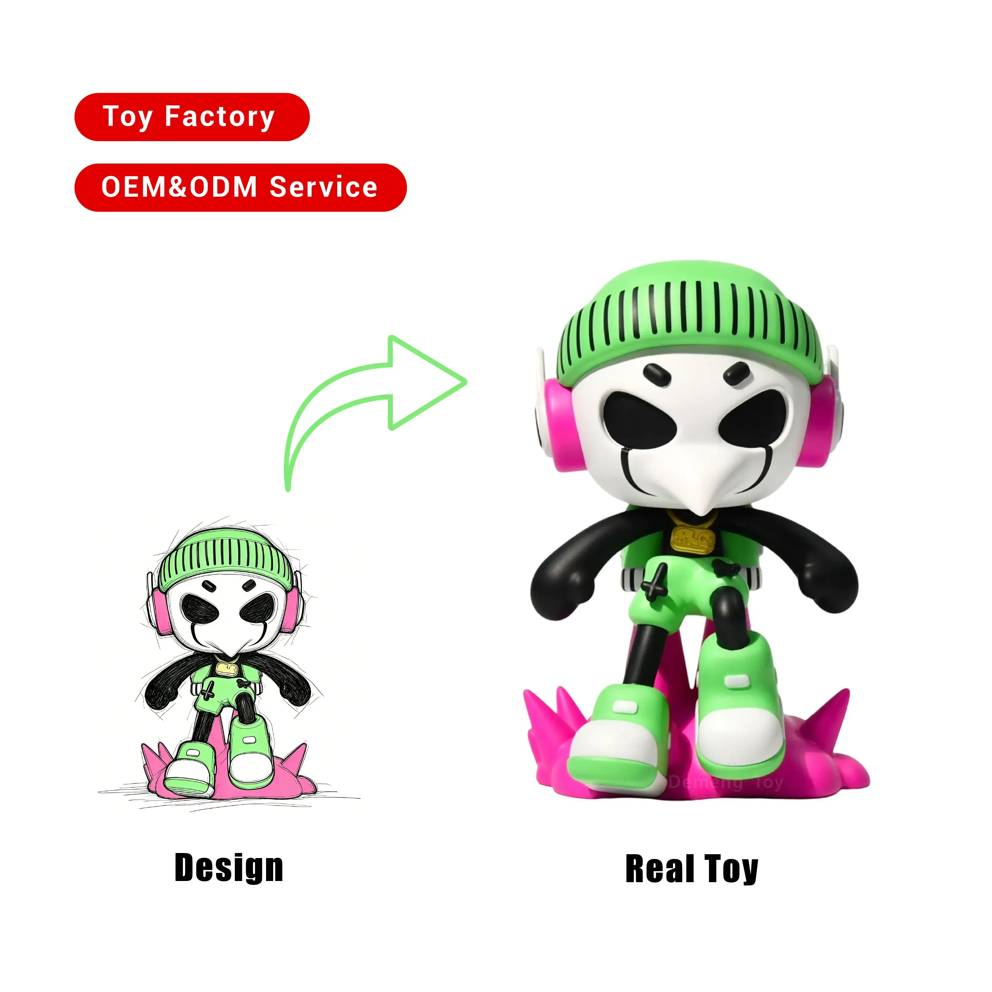 Giocattoli in PVC, giocattoli in PVC personalizzati, giocattoli artistici