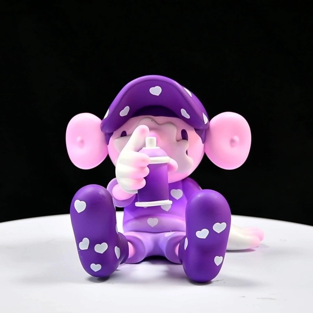 DM-PVC-ART-2026-005 Spray Can Boy PVC Art Toy Video Cover