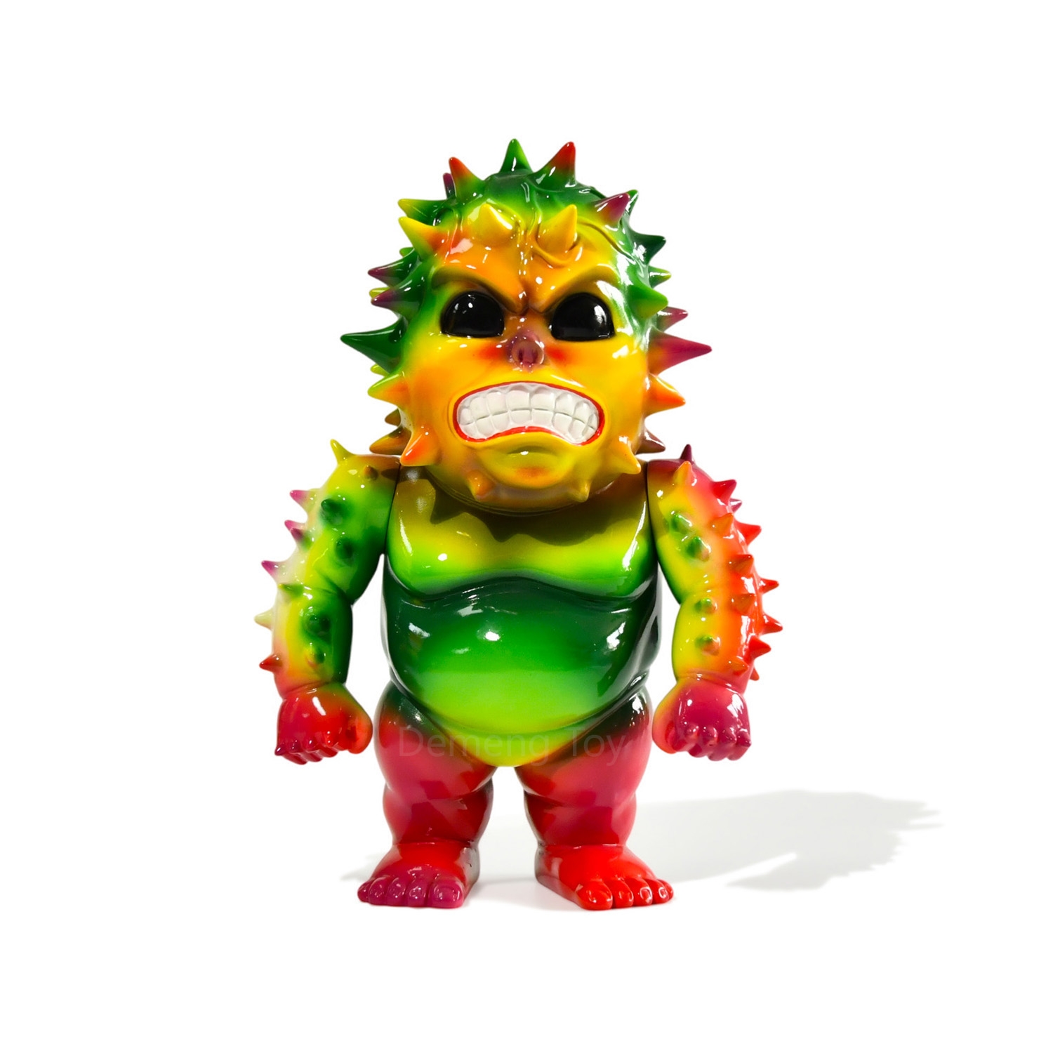 Custom Sofubi Monster Figure, Front View Designer Vinyl Art Toy