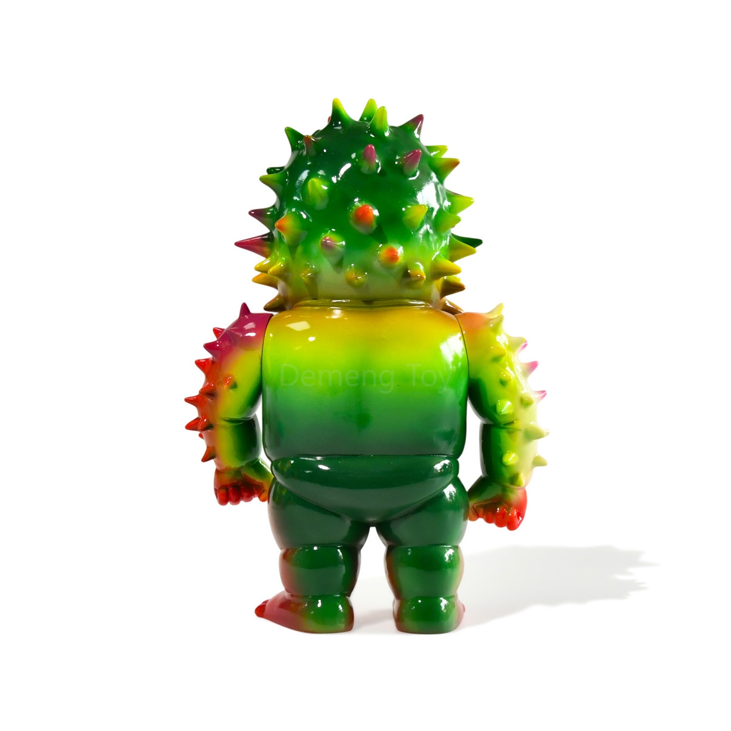Custom Sofubi Monster Figure, Back View Rotocast Sofubi Collectible Toy