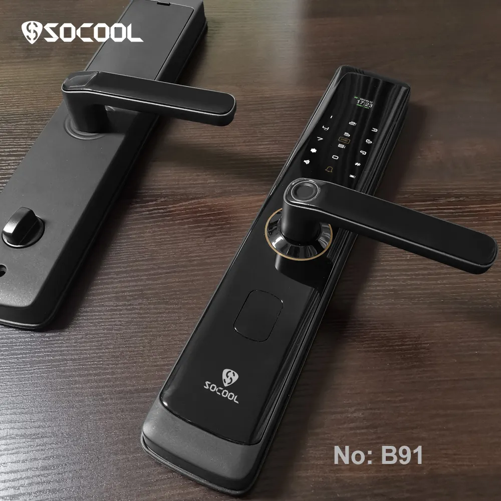 SOCOOL Automatic Door Lock with Password Automatic Door Lock with PasswordSuppliers 6
