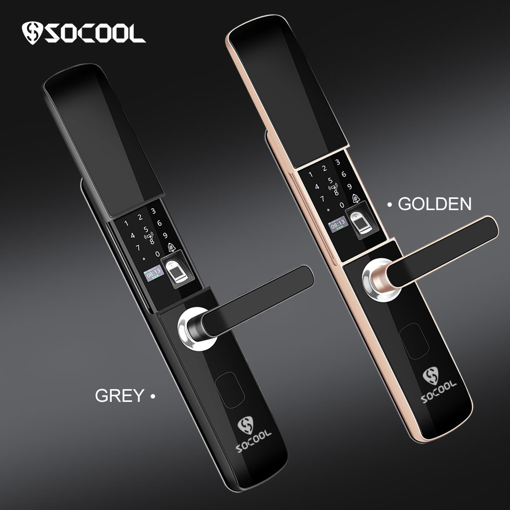 Wholesale Easy Use Semi-automatic Smart lock 4