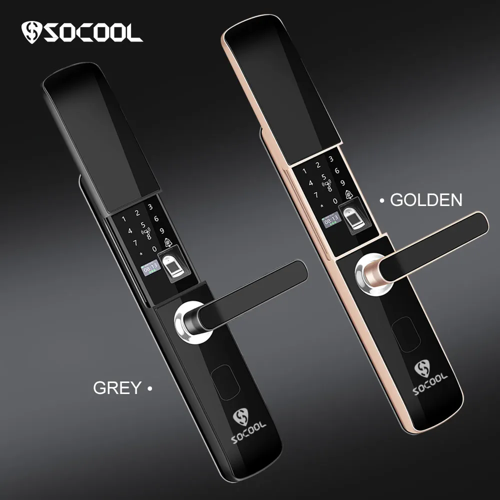 SOCOOL Fingerprint Door Lock for Bedroom Suppliers 4