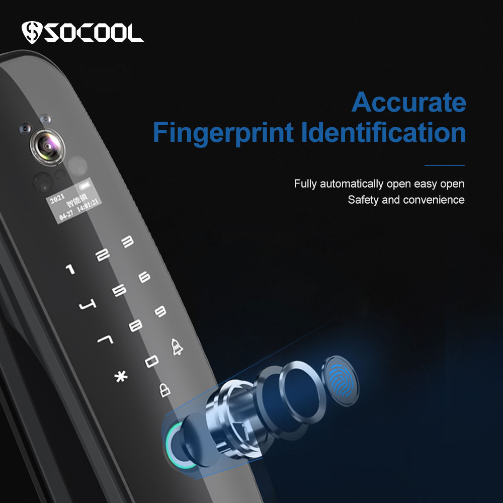 New Smart Lock App Control Password Unlock Home Door Use Smart Lock 4