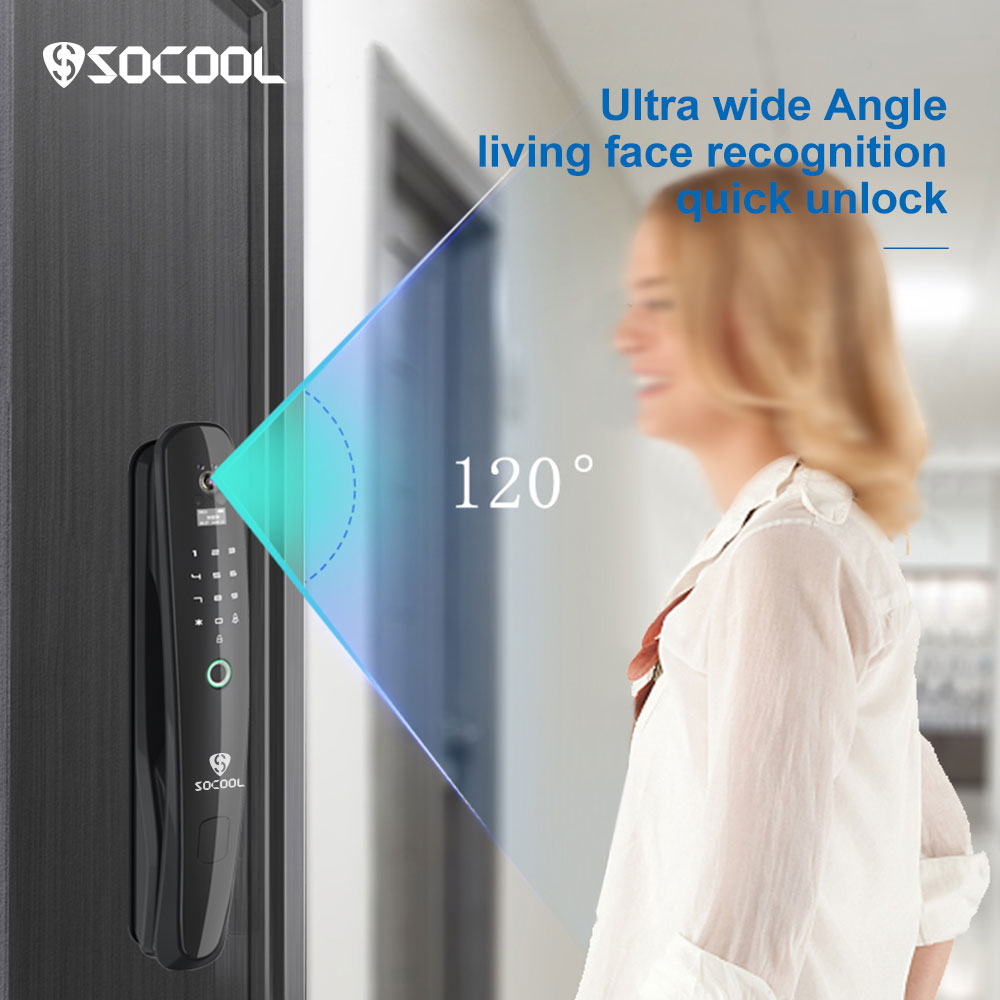 New Smart Lock App Control Password Unlock Home Door Use Smart Lock 5