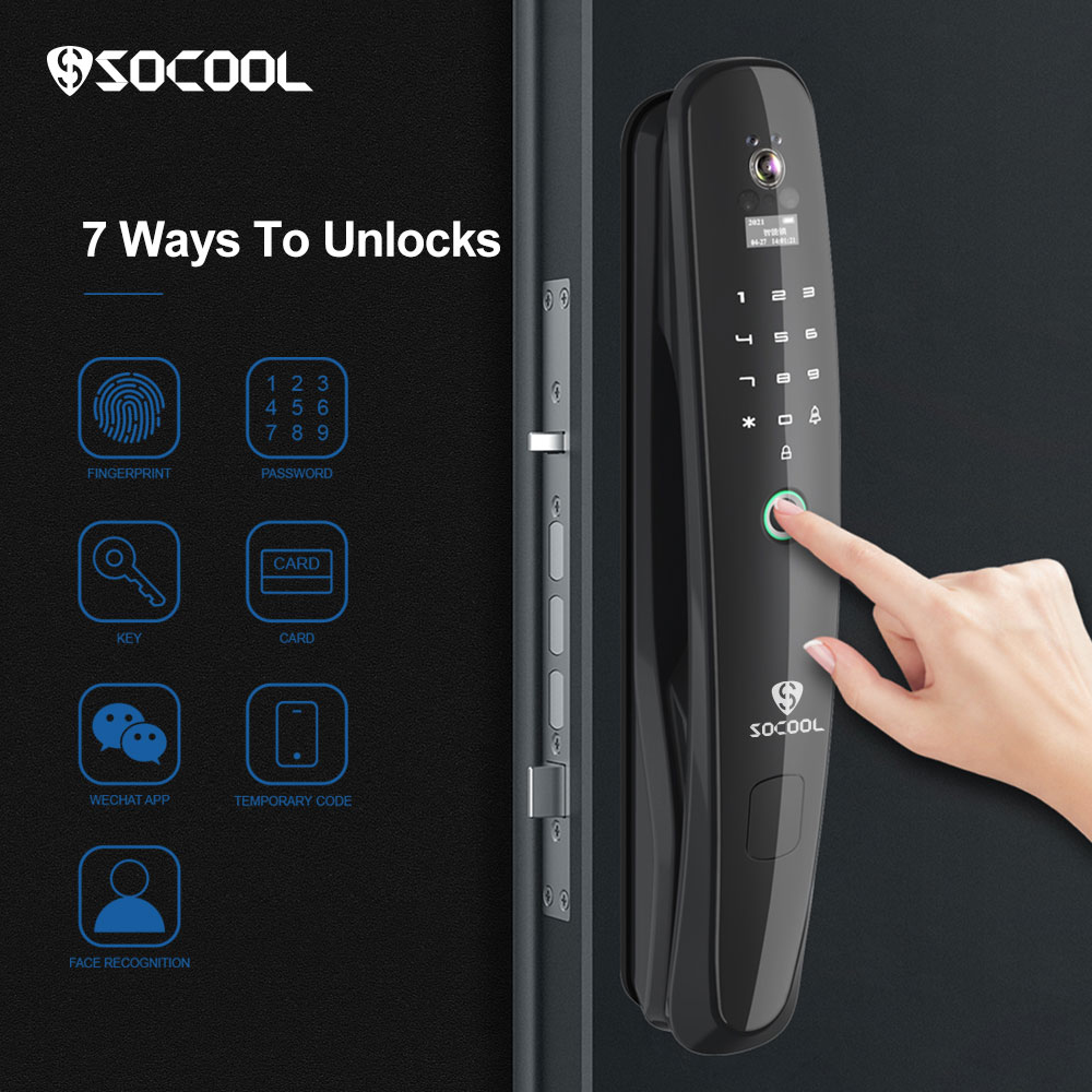 New Smart Lock App Control Password Unlock Home Door Use Smart Lock 6
