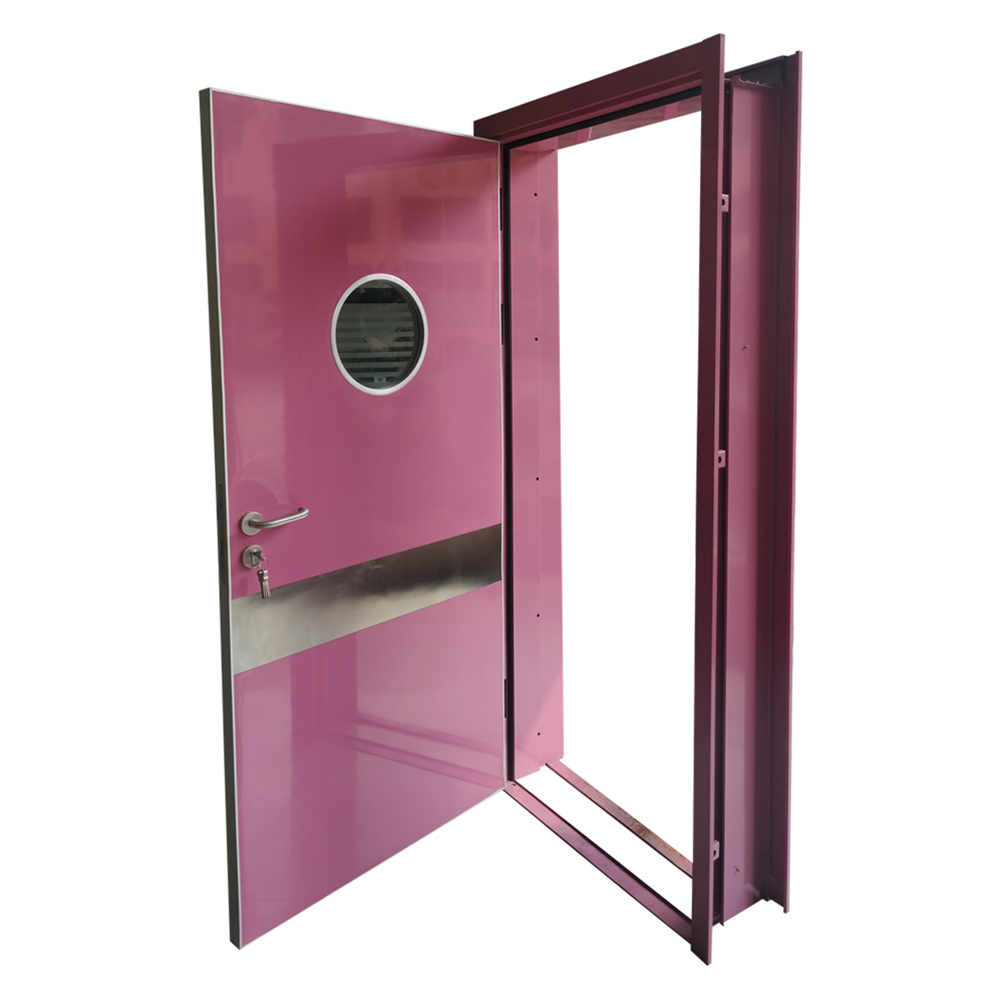 Hospital Use Fire-resistant Materials Engineering Door Factory Price 2