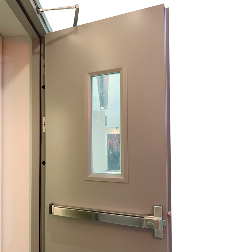 Hospital Use Fire-resistant Materials Engineering Door Factory Price 6
