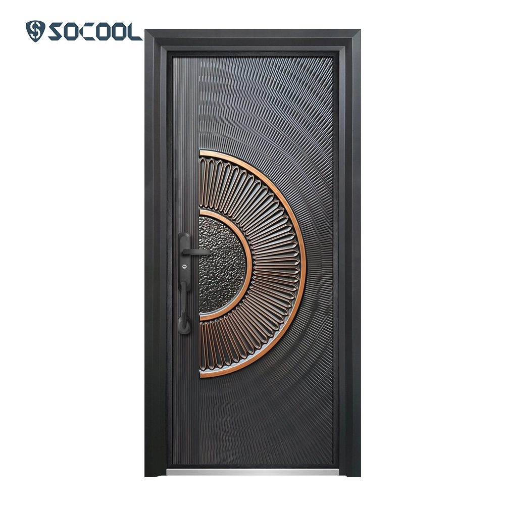 Portail d'entrée antivol fonctionnel en aluminium Socool et pratique 1