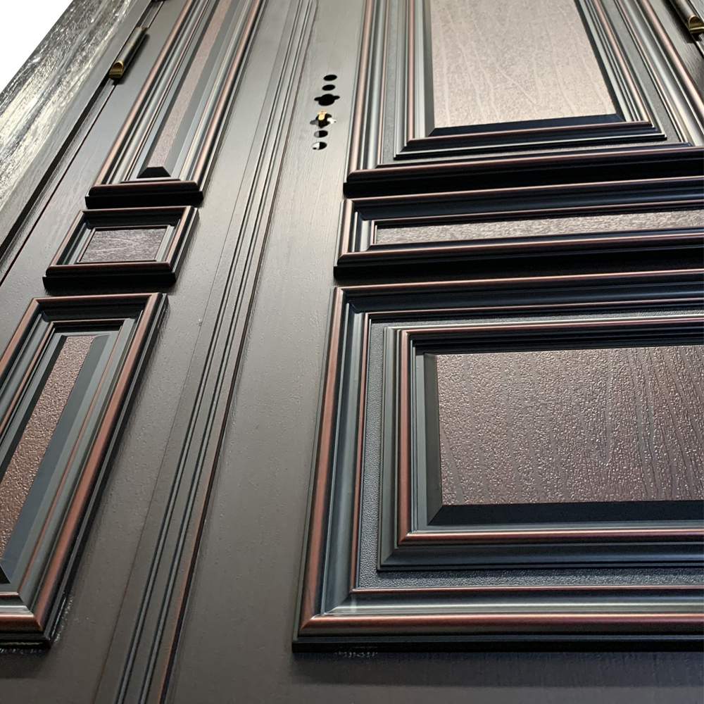 High-Quality Luxury Standard Aluminum Entrance Door 4