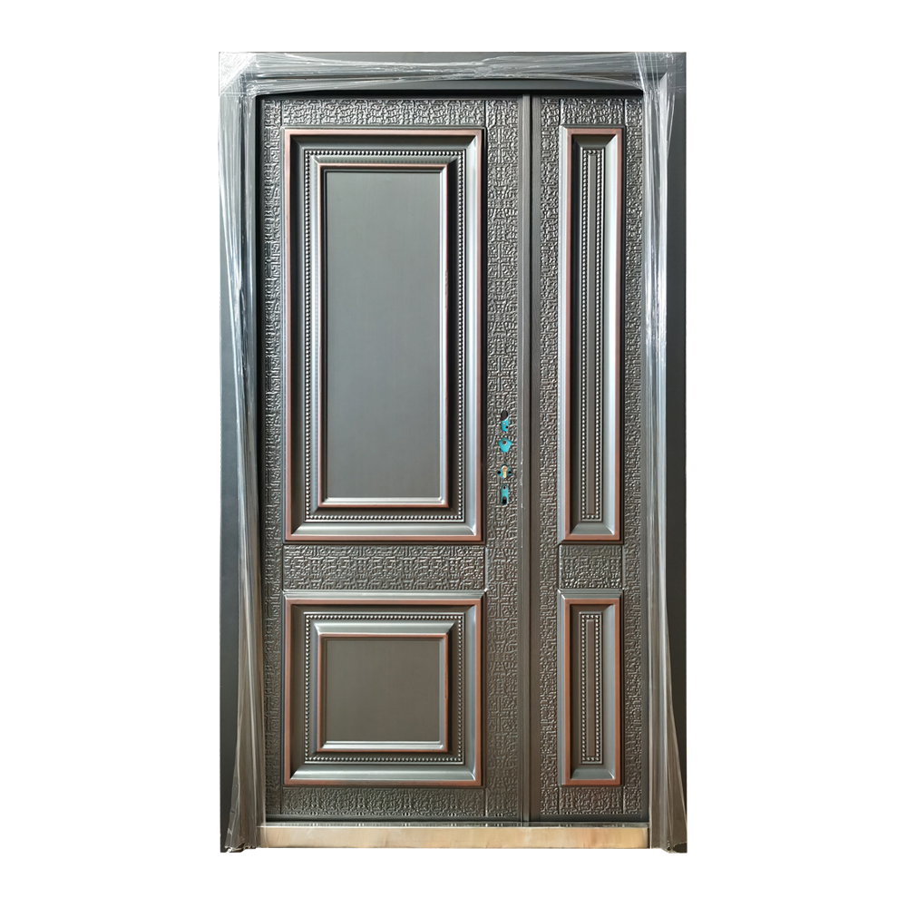 High-Quality Luxury Standard Aluminum Entrance Door 5