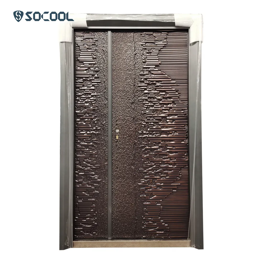 Steel Frame Exterior Door - for Residential Homes - SOCOOL 8